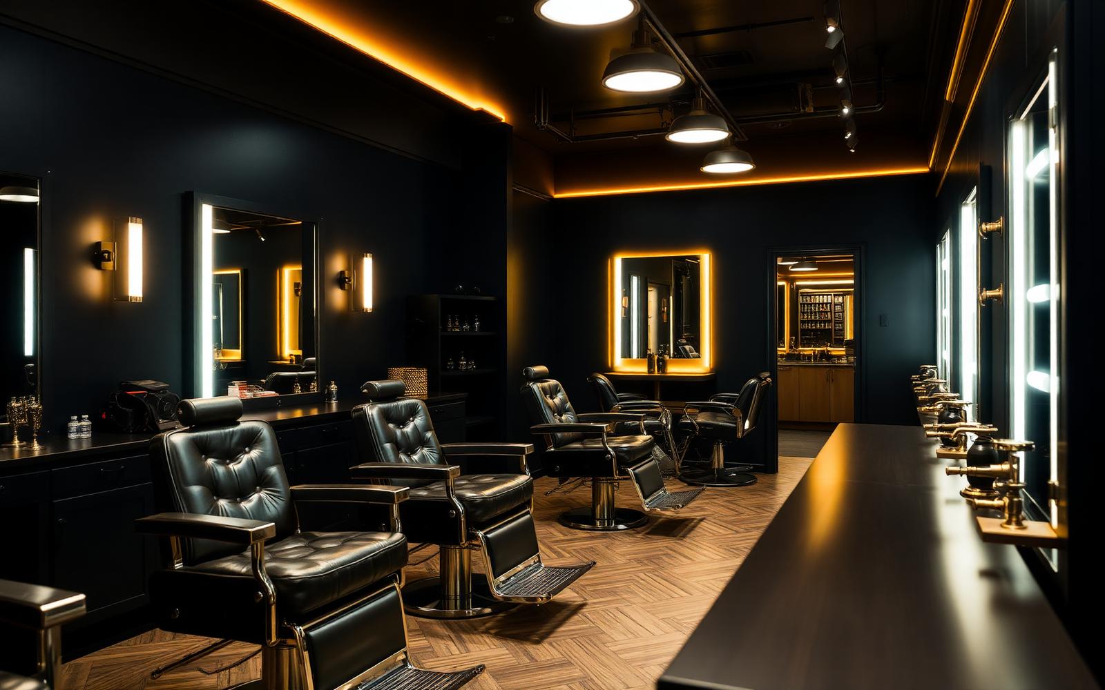 Metromen Grooming Emporium studio interior